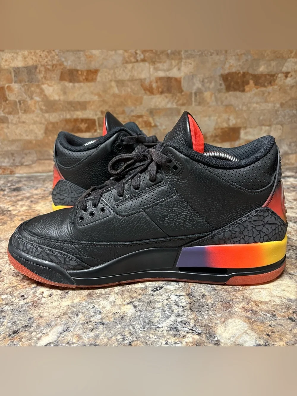 J Balvin x Air Jordan 3 Retro Rio  FN0344-001 Size 10